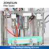 ZONESUN Aluminum Can Aerosol Filling and Sealing Machine ZS-QW254