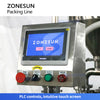 ZONESUN ZS-FAL180F4 Automatic Thick Liquids Filling Production Line