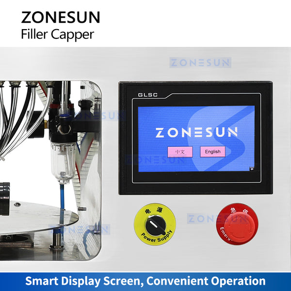 ZONESUN ZS-SVFC1 Spout Pouch Filling and Capping Machine