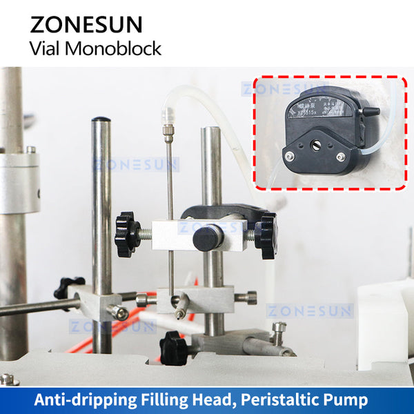 Zonesun ZS-AFC41 Vial Filling & Capping Machine Monoblock