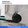 ZONESUN ZS-TB823F Automatic Top and Sides Labeling Machine