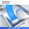 Zonesun ZS-SLJ4 Flat Screw Cap Elevator Automatic Feeder