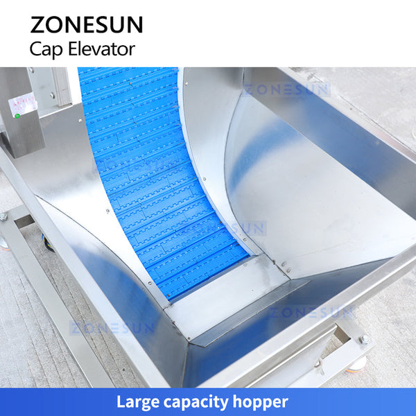 Zonesun ZS-SLJ4 Flat Screw Cap Elevator Automatic Feeder