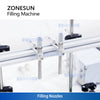 ZONESUN ZS-DPYT200L  Automatic Liquid Filling Machine with 1.2m Conveyor