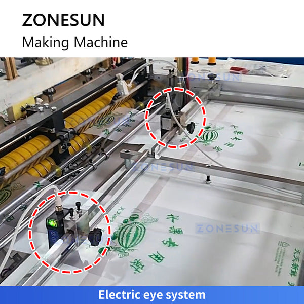 Zonesun ZS-PZD2 Dual Channel Automatic Bag Production Machine