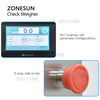 ZONESUN Pouch Bag Carton Bottle Weight Detection Machine ZS-CW500