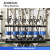 Zonesun ZS-SV6X Automatic 6 Heads Servo Liquid Filling Machine