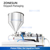 ZONESUN ZS-FSGT1 Liquid Sauce Pouch Filling and Sealing Machine