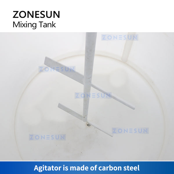 ZONESUN Anti-corrosive Polypropylene PP Mixing Tank ZS-PPMT1500L