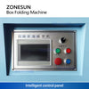 ZONESUN ZS-ZH25R Carton Folding Machine Boxing Machine