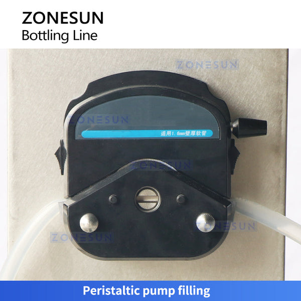 ZONESUN ZS-FAL180V3 Inner Plug Outer Cover Filling Capping Labeling Bottling Line