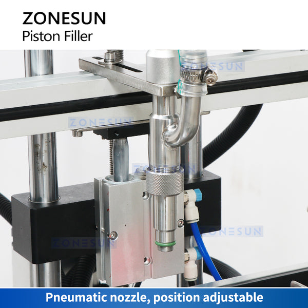 ZONESUN ZS-YT1T-1PX Automatic Servo Piston Paste Filling Machine