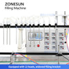 ZONESUN ZS-VTDP12P 12 Nozzle Diaphragm Pump Filling Machine