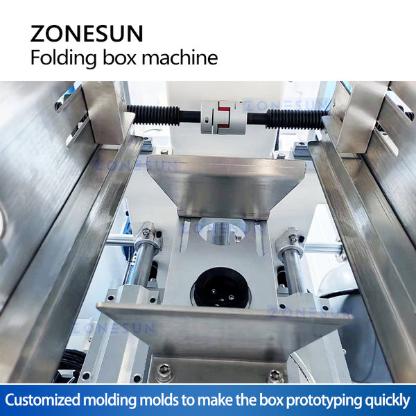 ZONESUN ZS-ZH25D Automatic Cartoning Machine with nail