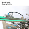 ZONESUN ZS-XG440F Automatic Screwing Irregular Bottle Pineapple-Shaped duckbilled Cap Capping Machine