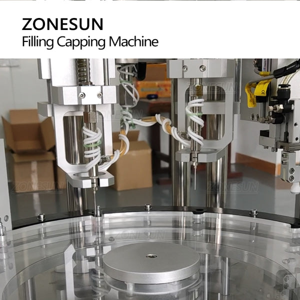 ZONESUN ZS-EL450 Automatic Essential Oil liquid Filling Capping Machine