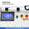 ZONESUN ZS-TB500R Automatic One Circle Label Round Bottle Labeling Machine