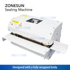 ZONEUSN ZS-GLF100 Bag Sealing Machine Kraft Bag Heat Sealer