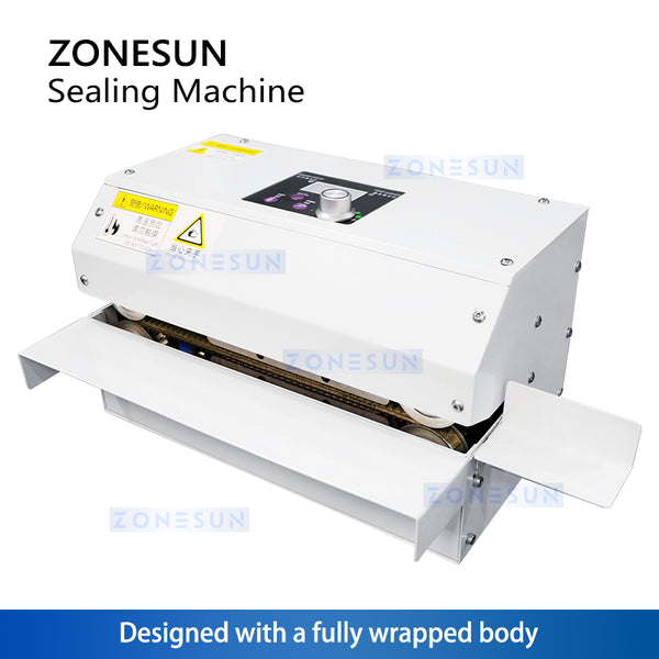 ZONEUSN ZS-GLF100 Bag Sealing Machine Kraft Bag Heat Sealer