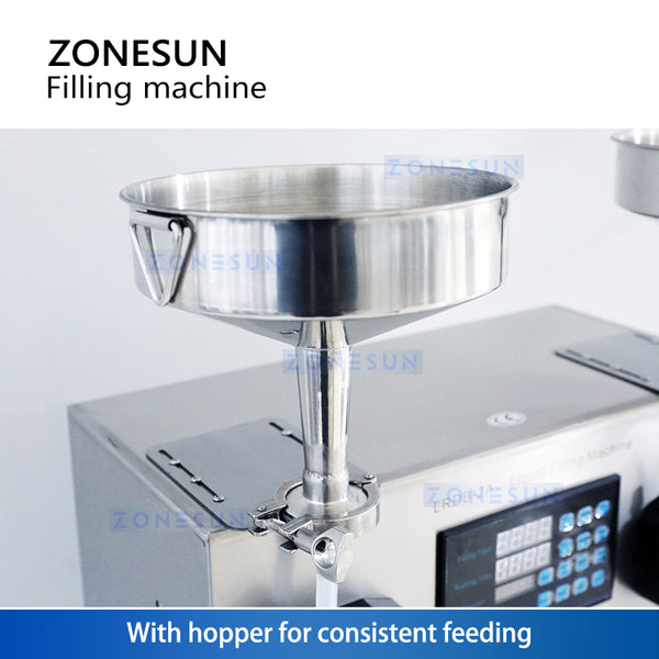 ZONESUN ZS-NP2 Peristaltic Pump Liquid Paste Filling Machine