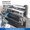 ZONESUN ZS-TD280 Automatic BOPP OPP Film Cellophane Wrapping Machine