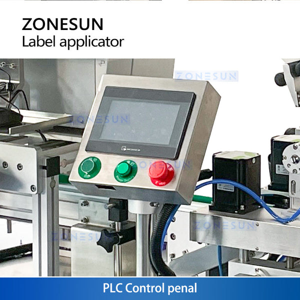 ZONESUN Automatic Corner Wrap 3-side Label Applicator Labeling Machine ZS-TB833C