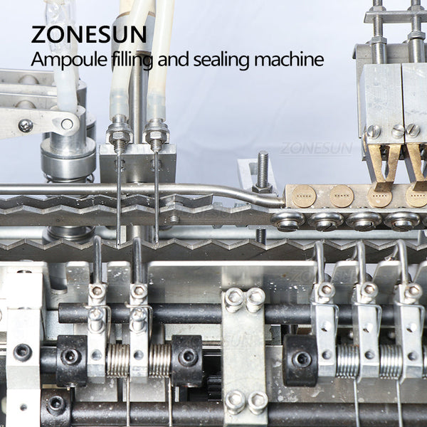 ZONESUN ZS-FSAB2 Automatic Ampoule Bottles Liquid Filling and Sealing Machine