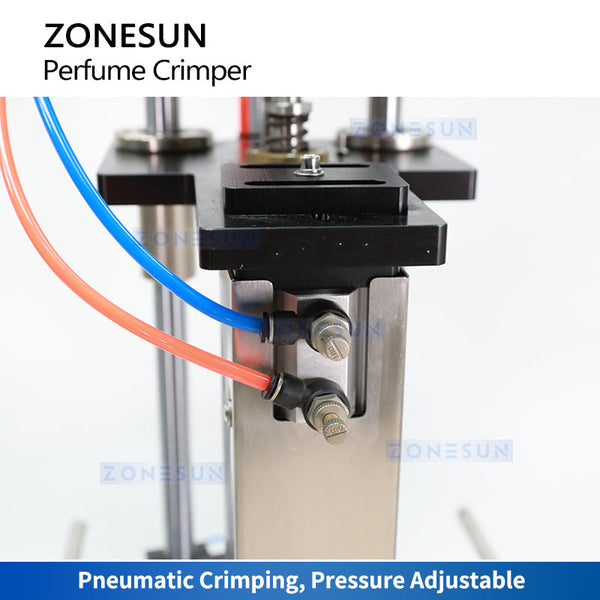 Zonesun ZS-ZGX01 Automatic Perfume Capping Machine Fragrance Bottle Crimper