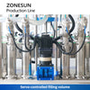 ZONESUN ZS-FALU4 Automatic Shampoo Pump Bottle Packaging Production Line