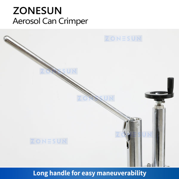 ZONESUN ZS-YG25C Manual Aerosol Can Capping Machine