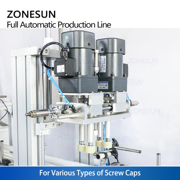 ZONESUN ZS-FAL180R Full Automatic 6 Heads Bottle Production Line