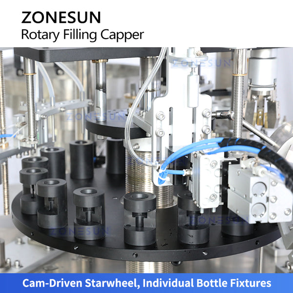 ZONESUN Monoblock Rotary Filling and Capping Machine ZS-FAL180F3