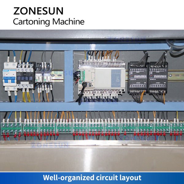 ZONESUN ZS-MSZH50L Automatic Vertical Box Cartoning Machine