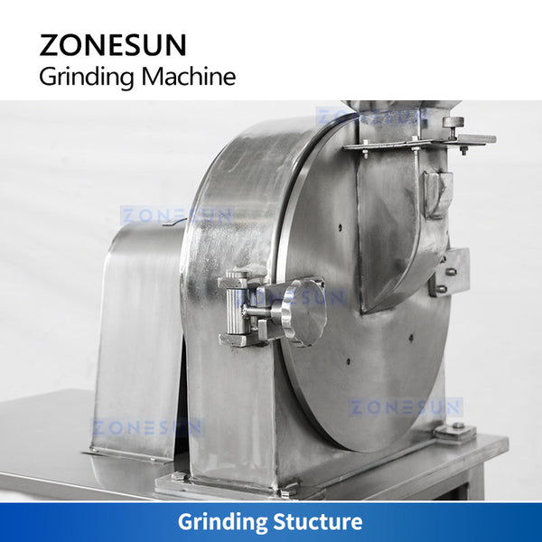 ZONESUN ZS-PGM320 10L Hopper Fine Powder Grinding Machine