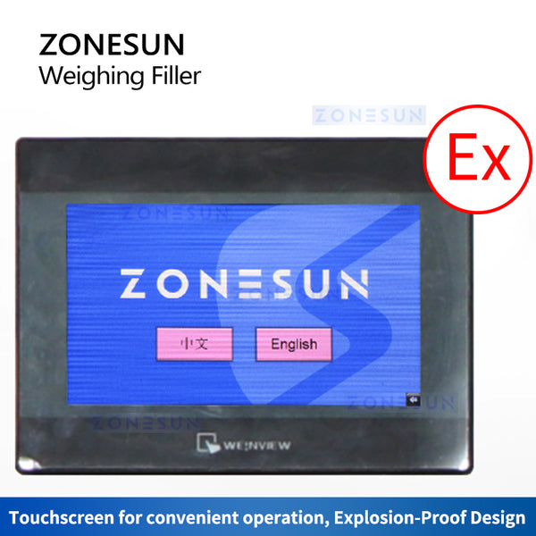 ZONESUN Explosion-proof Weighing Filling Machine Paint Bucket Filler ZS-WF4