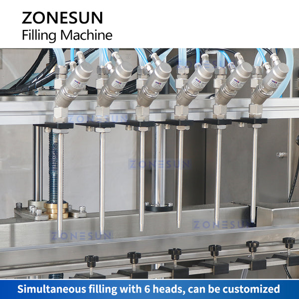 ZONESUN Automatic Explosion Proof Filling Machine Chemical Bottle Filler ZS-YTEX1