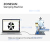 ZONESUN ZS-8025D Digital Stamping Machine Printer