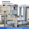 ZONESUN ZS-XG1870M Automatic Capping Machine 4 Wheel Screw On Cap Capping Equipment