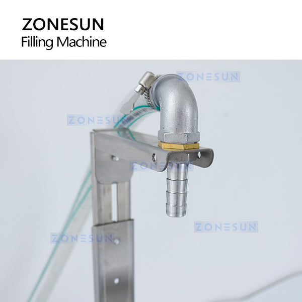 ZONESUN ZS-GPGT1C Gear Pump Semi-Automatic Honey Weighing And Filling Machine