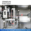 Zonesun ZS-XG23 Automatic Continuous Motion Capping Machine with Cap Feeder