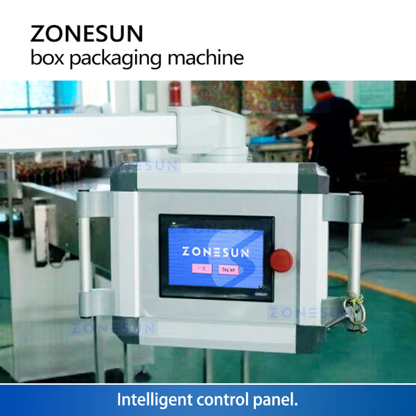 ZONESUN ZS-120BP Automatic Horizontal Cartoner With Manual Loading Machine