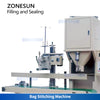 ZONESUN ZS-NH100A Pellet Particle 10-25kg Filling and Bag Stitching Machine