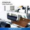 ZONESUN ZS-TB805 Tabletop Semi Automatic Lighter Oval Irregular Bottle Labeling Machine