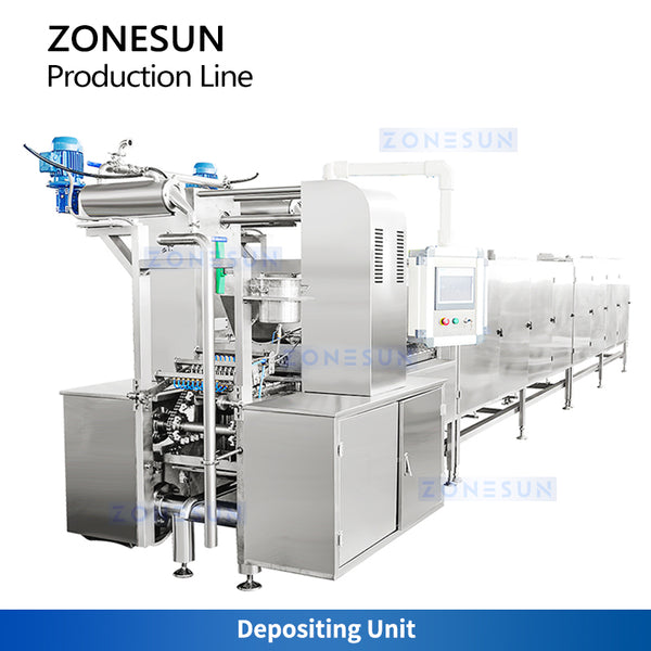 ZONESUN ZS-GL150 Candy Making Machine Gummy Candy Line