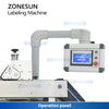 Zonesun ZS-TBRH100 Horizontal Small BottleTube Labeler with Traying System