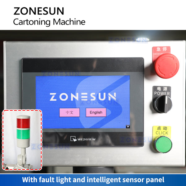 ZONESUN ZS-KW080 Automatic Cartoning Floding Machine