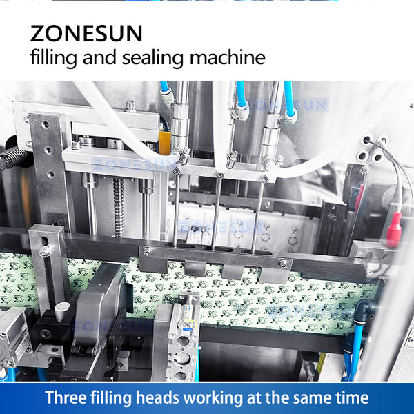 ZONESUN Single Dose Pack Single Use Packaging Machine ZS-FS120C