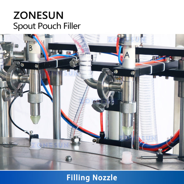 ZONESUN Spout Pouch Filling and Capping Machine  ZS-AFC12