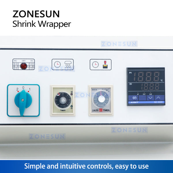 ZONESUN Semi-automatic Heat Sealing Shrink Wrapping Machine ZS-SX5540