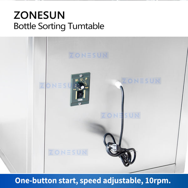 ZONESUN Automatic Bottle Collecting Sorting  Machine Unscrambler ZS-SP800